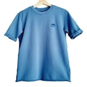 ROOTS Short Sleeve Sweatshirt Crewneck Top Sz XXS